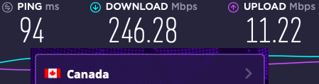 VyprVPN rýchlosť Toronto