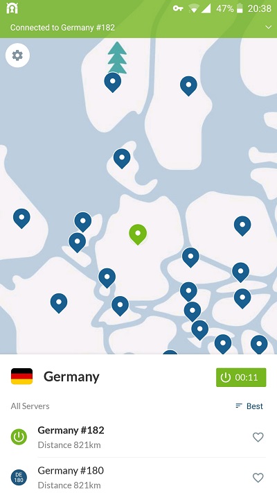 NordVPN pre Android